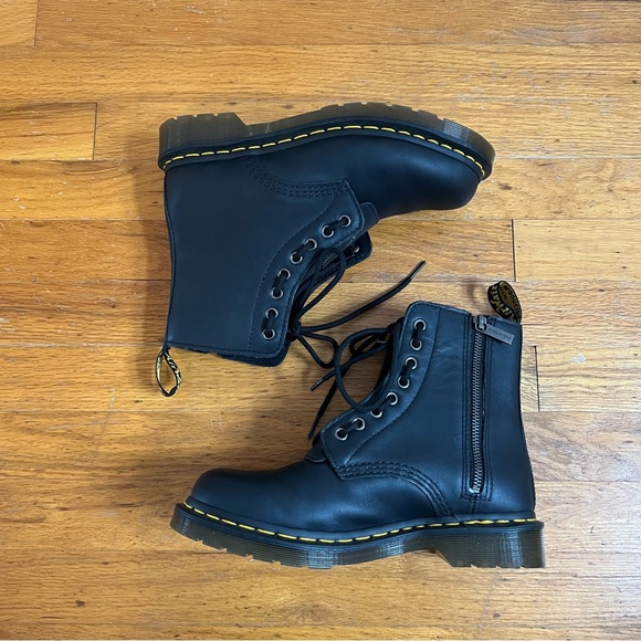 1460 Pascal FRNT Zip Arcadia Mid Calf Boot - Picture 2 of 8